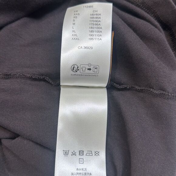 Louis Vuitton Washed Print Cotton Black T-Shirt Marque L. Vuitton Deposee - Picture 13 of 15